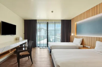 Habitación Grand Superior con 2 camas individuales — Dome Kata Resort